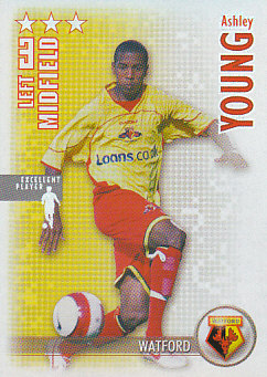 Ashley Young Watford 2006/07 Shoot Out Excellent Player #317